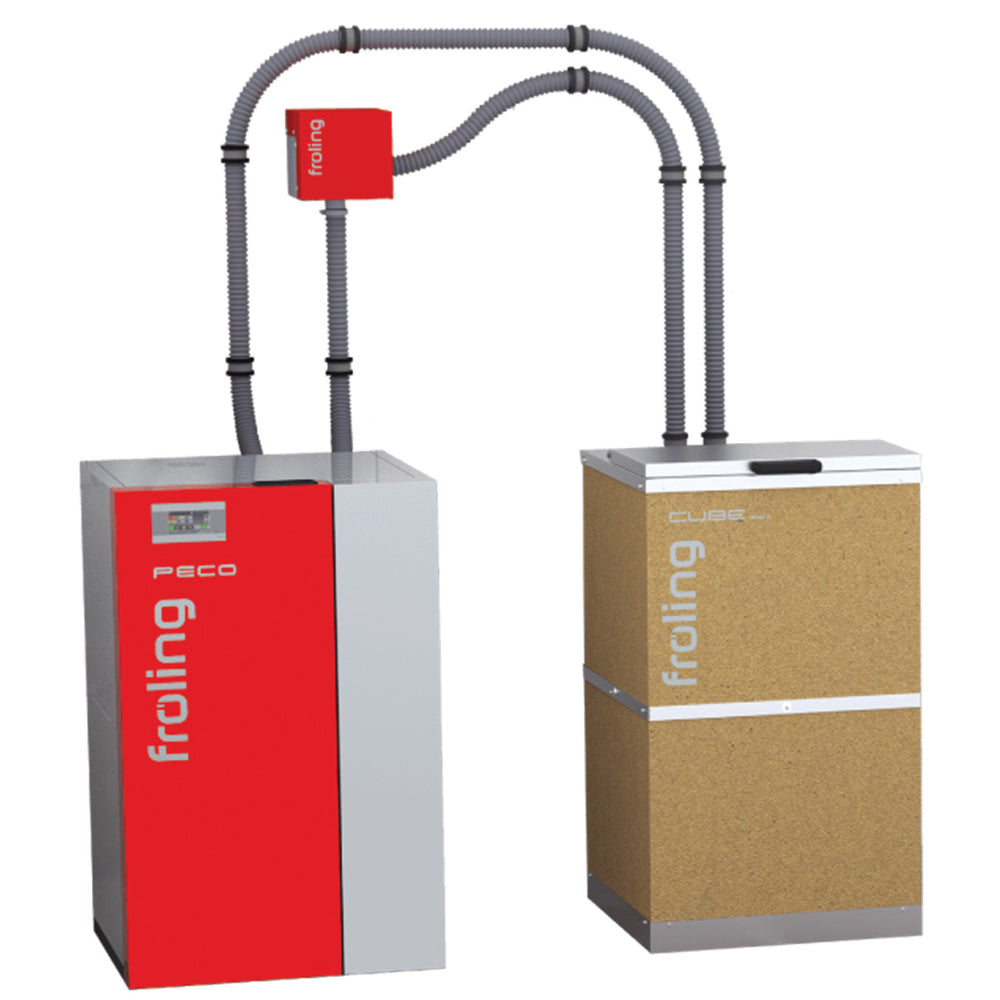 Froling PECO Wood Pellet Boiler Package