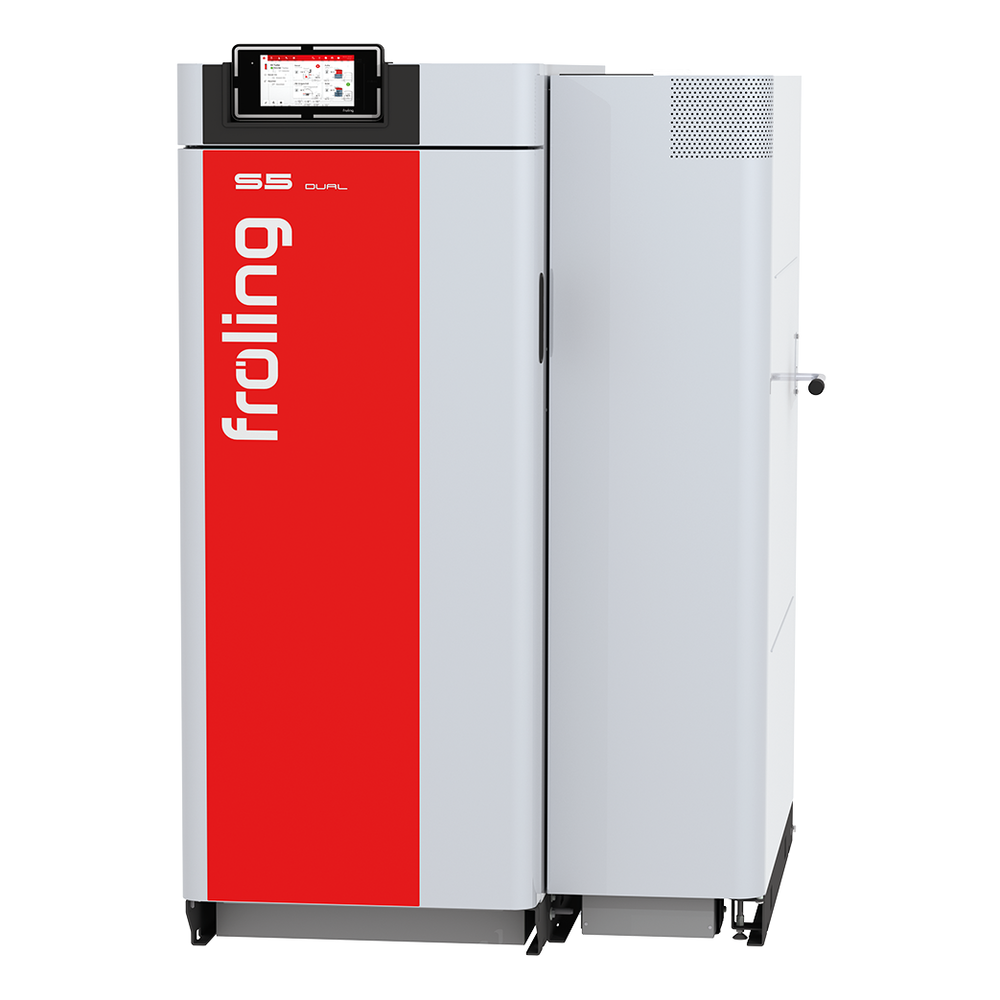 -NEW-Froling S5 DUAL Log and Pellet Boiler