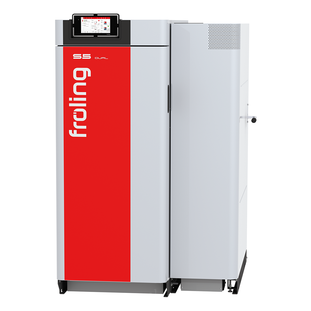 -NEW-Froling S5 DUAL Log and Pellet Boiler