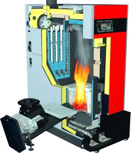 Froling T4e Wood Chip and Pellet Boiler